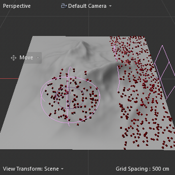 xpScatterusing two Fields to control distribution