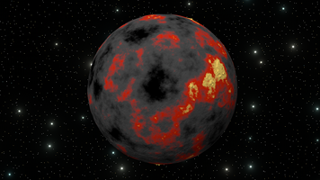Lava planet